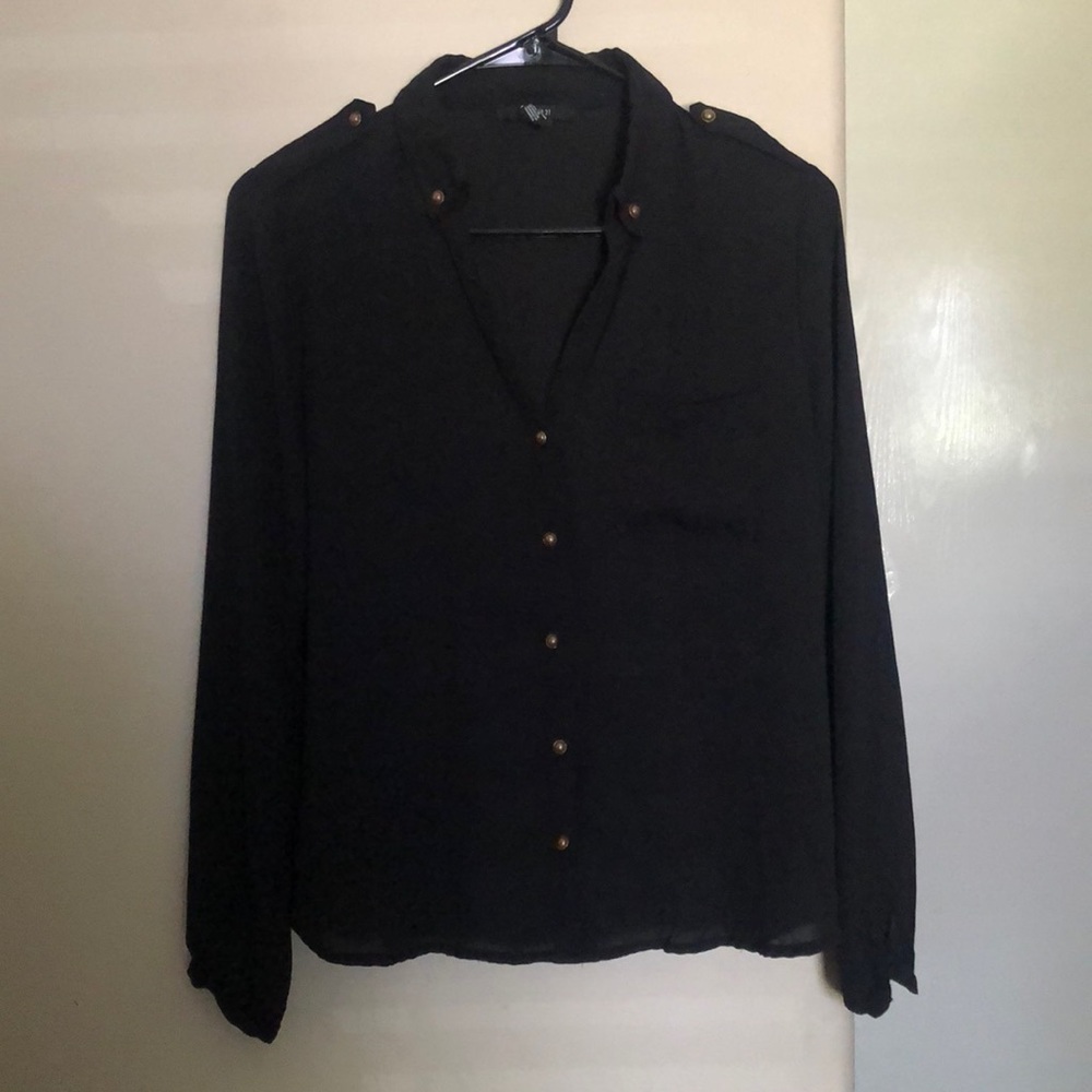 Black Forever21 dress shirt